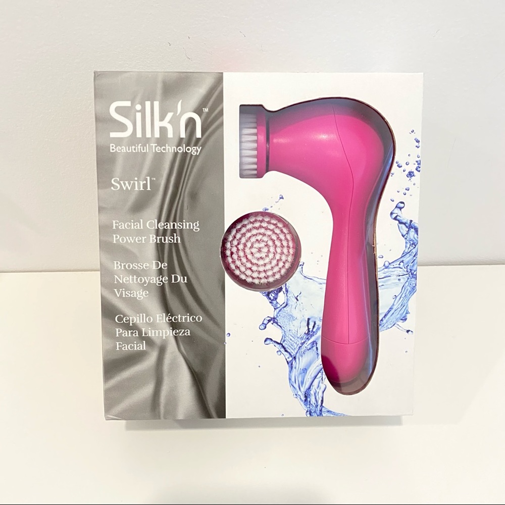 New＊ Silk'n facial cleansing power brush